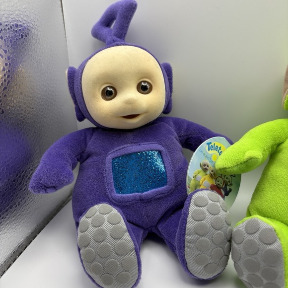 Teletubbies plush 1998 8" Set of 3 with tags - Picture 3 of 7